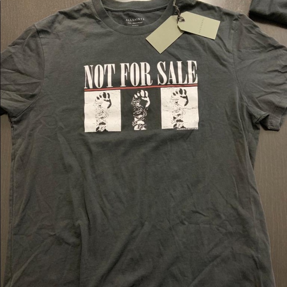 ALL SAINTS Vintage black limited edition T-Shirt